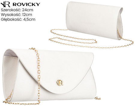 Torebka kopertówka R-XS029-3 White
