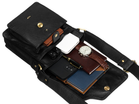 Torba skórzana PTN PTE-NDM Black