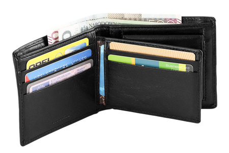 Portfel skórzany RFID ROVICKY CPR-022-BAR