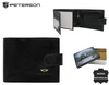 Peterson portfel skórzany PTN N992L- VT BLACK 6138