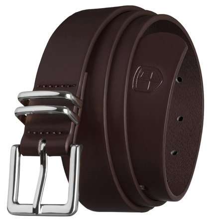 Pasek damski wąski PTN STU-19S1 Brown