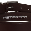Pasek damski wąski PTN STU-19S1 Brown