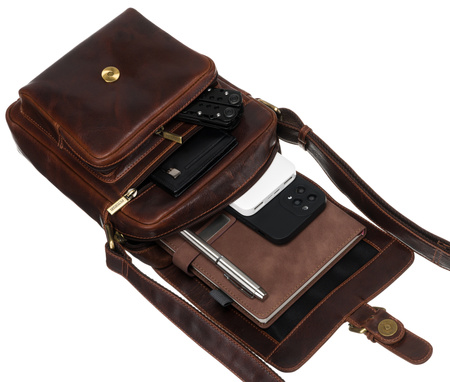 Torba męska skórzana PTN TB-012-WAX