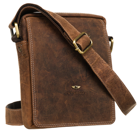 Torba skórzana PTN 250586-NSH TAN