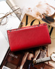 Portfel skórzany PTN SM-411 Red