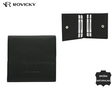 Portfel damski skórzany R-23-26-LFN Black