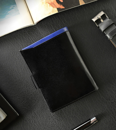 RONALDO D1072L-VT RFID leather wallet