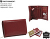 Portfel damski skórzany PTN RD-02-NGV Burgundy