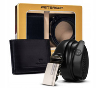 PETERSON PTN ZM71- wallet+leather belt set