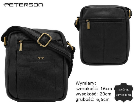 PETERSON leather bag PTN 8020-NDM