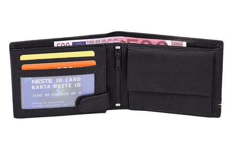 Portfel skórzany RFID ALWAYS WILD N992-GV Black