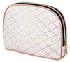 A white single-compartment travel cosmetic bag PTN KOS-L01-F White Peterson