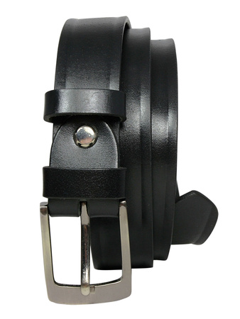 Pasek męski skórzany PRW-05-N Black