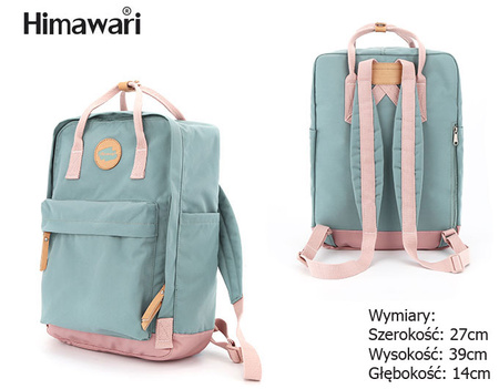 Plecak miejski Himawari Okta z kieszenią na laptopa H1084-13