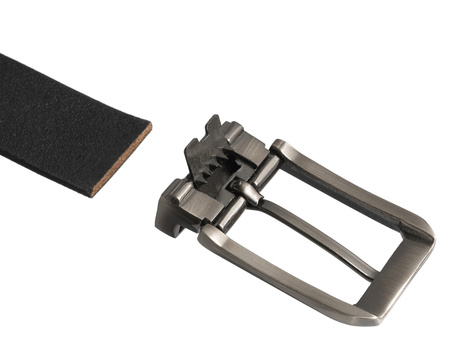 Pasek męski skórzany PTN LTP-09 Black