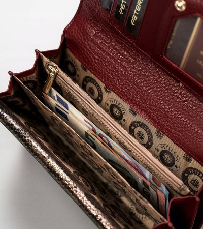 PETERSON PTN BS-411 RFID leather wallet