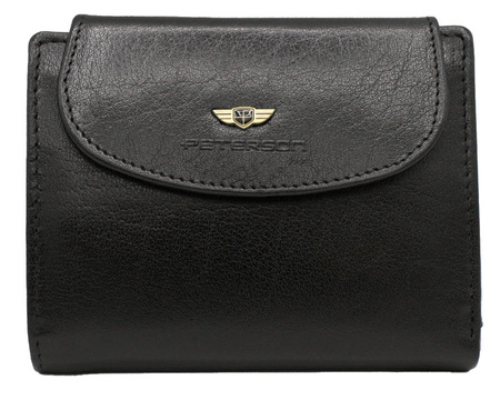 Portfel damski skórzany PTN 405-BO Black
