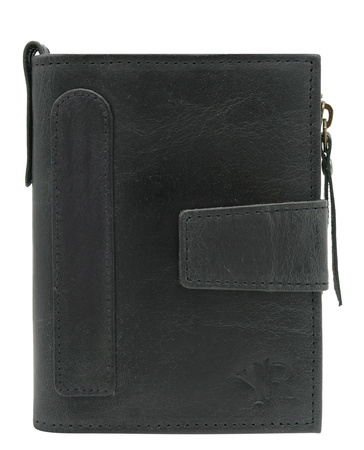 Portfel skórzany RFID ROVICKY N1227-RHP Black