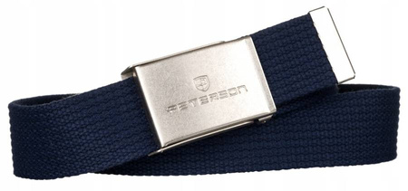 Pasek parciany PETERSON PTN SILVER-NAVY
