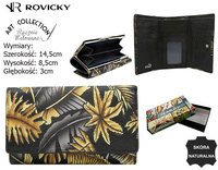 Women's leather wallet R-N55020-ART