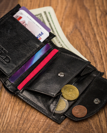 Portfel skórzany ALWAYS WILD N20191-VTK-D Black