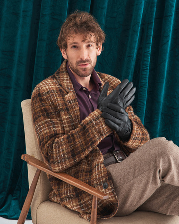 ROVICKY leather gloves R-RMS-03-B