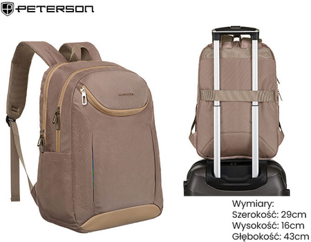 Plecak Laptopowy PTN 24400 Beige