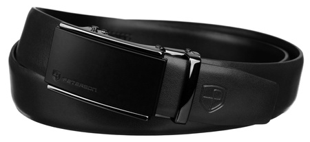 Pasek automat skórzany PTN A017 Black