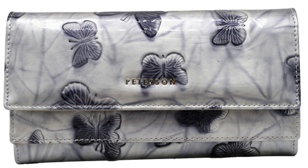 Portfel skórzany RFID PETERSON PTN 421028-BF