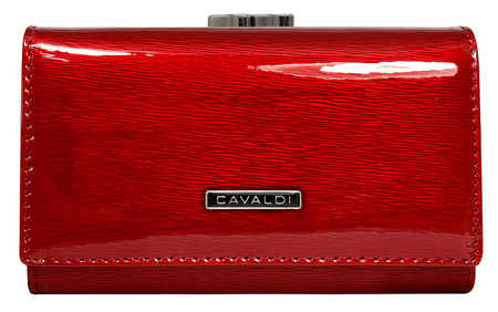 Portfel damski skórzany H23-1-SH9 Red