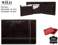 Leather wallet Always Wild N015-VTK-D
