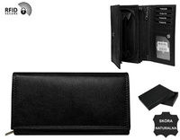 WOMEN'S leather wallet RD-07-GCL-NL Black