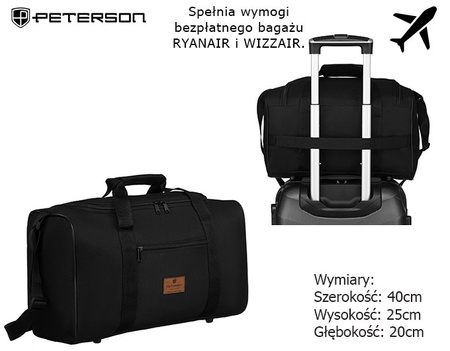Torba Podróżna PTN TBP-06 BLACK