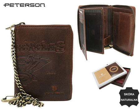 Portfel męski skórzany PTN N4C-09-HWM