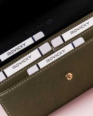 IDALINE LULUCASTAGNETTE eco leather wallet