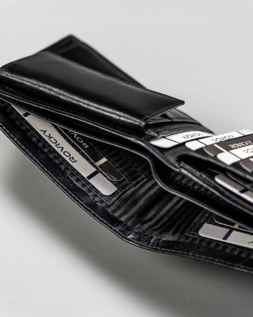 Leather wallet RFID ROVICKY 22321-RVTP