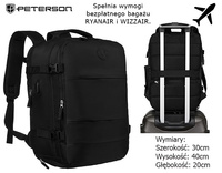 Plecak podróżny PTN 23026 Black