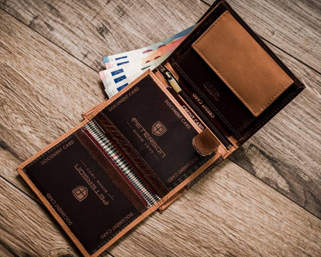 PETERSON PTN N4-SHS RFID leather wallet