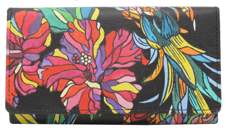 Women's leather wallet R-N22-ART-18