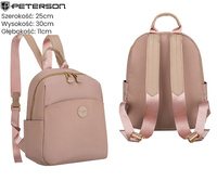 Plecak Peterson PTN JN-17 Pink