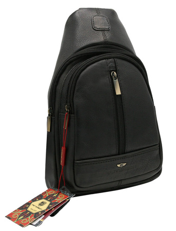 Leather backpack PTN 2981-NDM