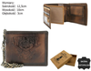 Leather wallet N992C-VIN-05 Brown