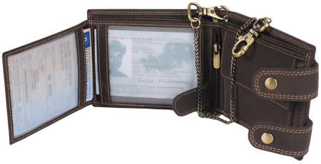 Portfel skórzany RFID ALWAYS WILD 2900-BIC Brown