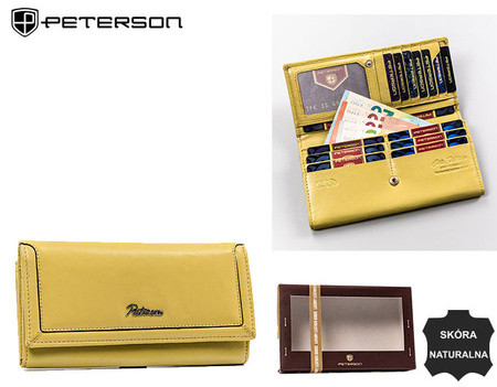 PETERSON PTN KA-23 RFID leather wallet