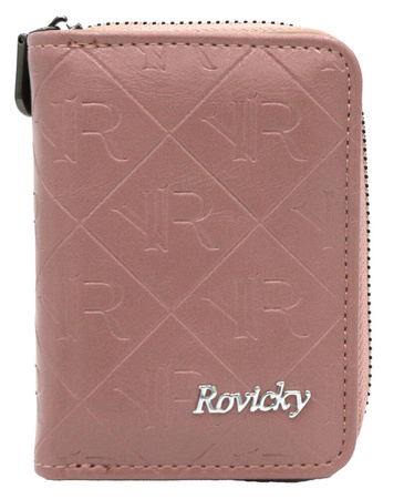 Women's leather+PU RFID wallet RVICKY RPX-33-PMT