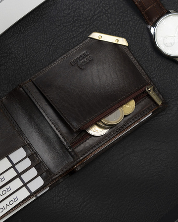 ROVICKY N993-RVTM-GL RFID leather wallet