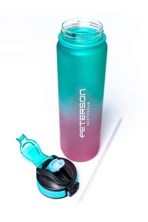 Bidon 1000ml PTN HY-8014-1L Green-Pink