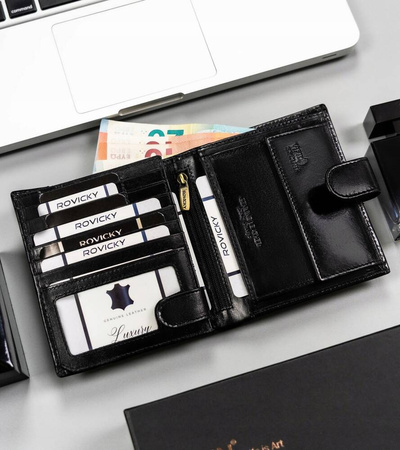 ROVICKY 22317L-RVTP RFID leather wallet