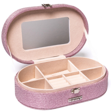 Szkatułka na biżuterię PTN SZK-12 Pink