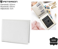 Skórzane etui na karty PTN CAW21762 Bain